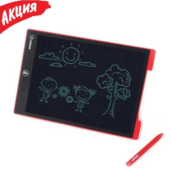 Детский графический планшет Xiaomi Wicue 12 Color для рисования заметок детей со стилусом - фото 1 - id-p121760780