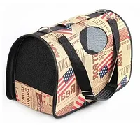 Сумка-переноска For Friends "New york news" 22х43х25 см (СП03-M)