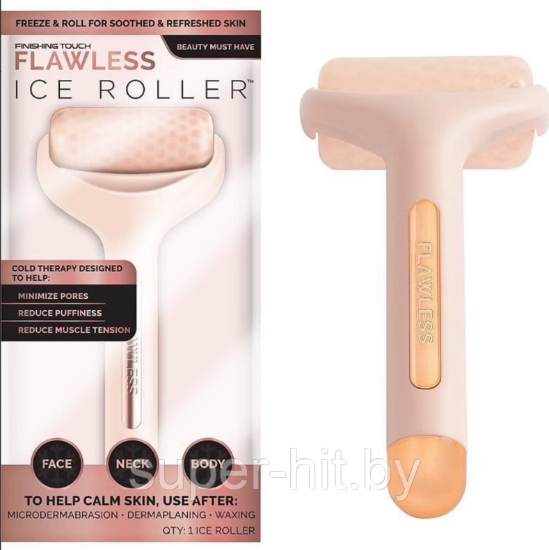 Охлаждающий массажный роллер для лица и тела FlbWles Ice Roller