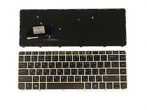 Клавиатура для ноутбука HP EliteBook 840G3 серая рамка