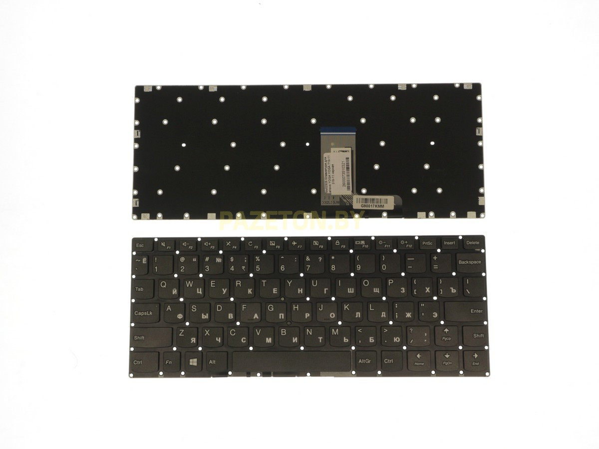 Клавиатура для ноутбука Lenovo YOGA YOGA 710-11 310-11 черная