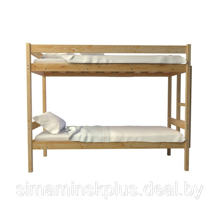 Двухъярусная кровать «Дюна», 70 × 160 см, массив сосны - фото 2 - id-p178341100