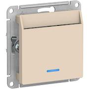 ATN000267 Atlasdesign выключатель карточный, механизм, бежевый