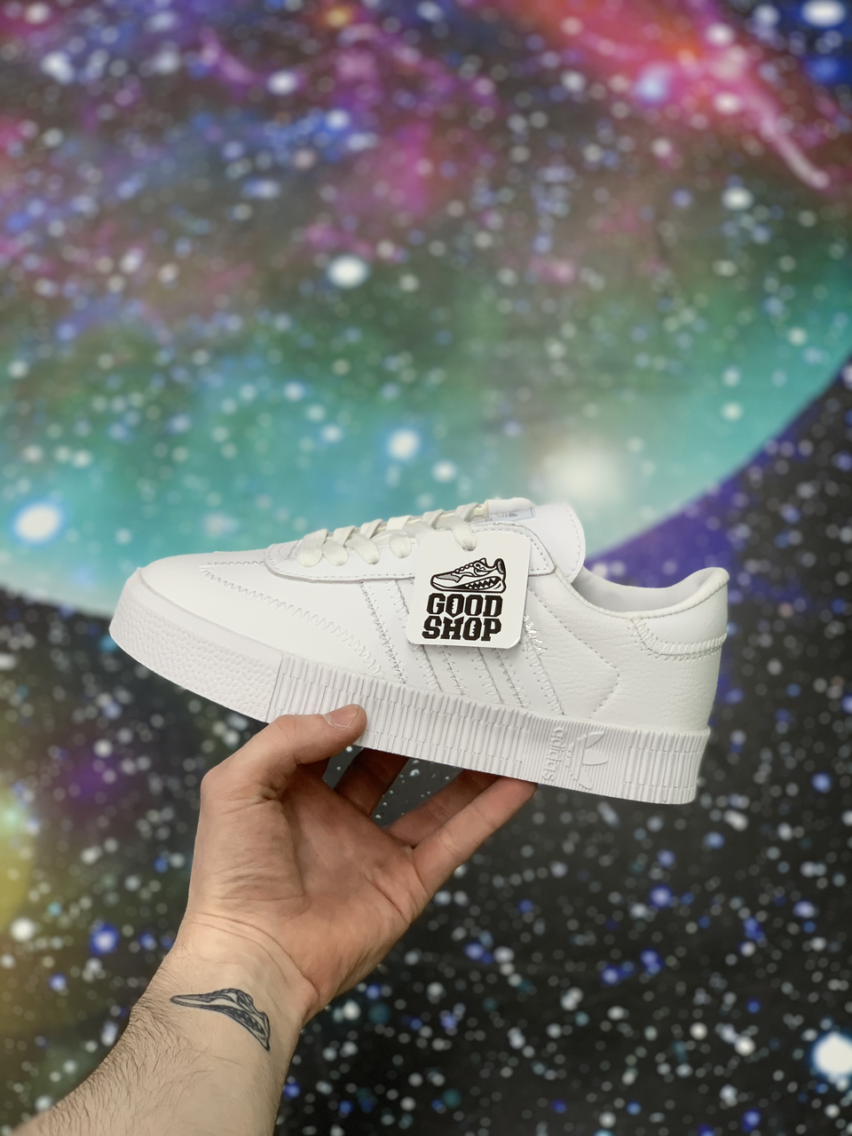 Кроссовки Adidas Samba Rose All White