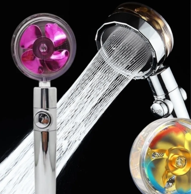 Насадка для душа с вентилятором Turbocharged Water Saving Shower SV 0615