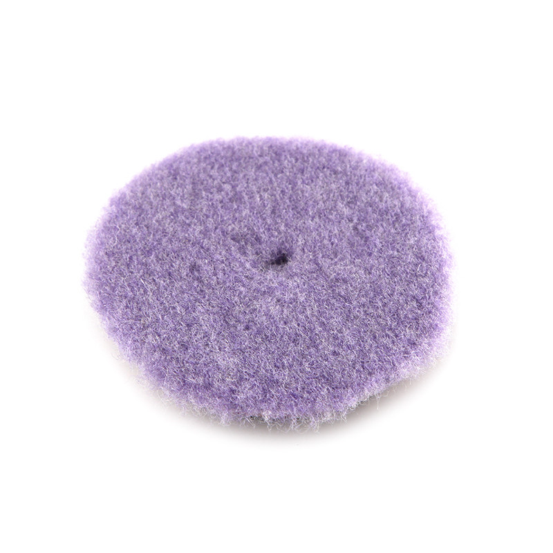 Lila Wool Pad - Полировальный круг из лилового меха | Shine Systems | 75мм