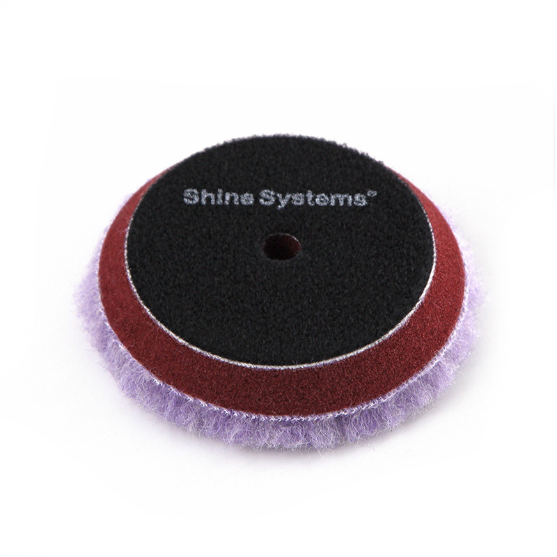Lila Wool Pad - Полировальный круг из лилового меха | Shine Systems | 75мм - фото 2 - id-p177905552