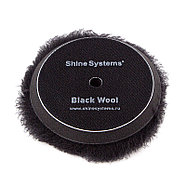 Black Wool Pad - Полировальный круг из черного меха | Shine Systems | 125мм, фото 3