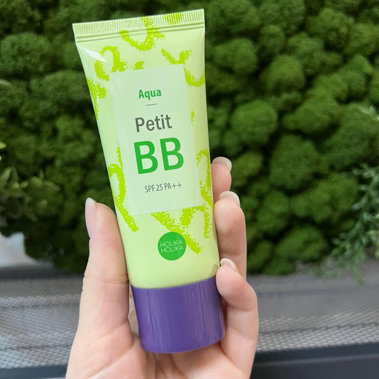 BB крем для лица Petit BB Aqua SPF25 PA++ Holika Holika 30 мл