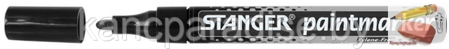 Маркер лаковый Stanger Paint marker, 2-4 мм., черный - фото 1 - id-p178355824