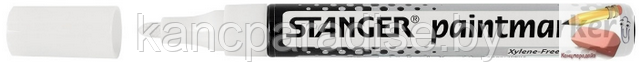 Маркер лаковый Stanger Paint marker, 2-4 мм., белый - фото 1 - id-p178356888