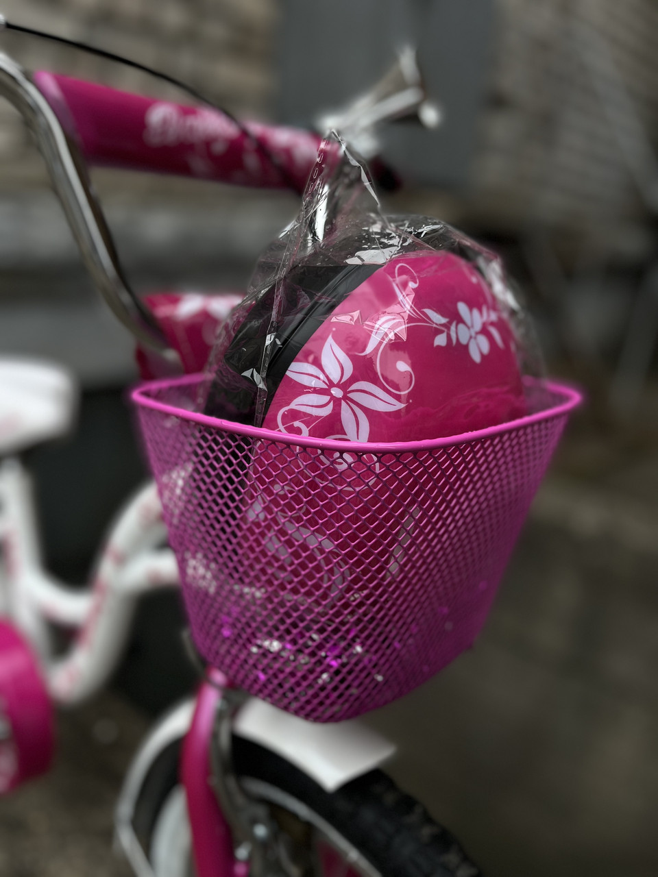 Велосипед детский Delta Butterfly 16" белый/розовый - фото 8 - id-p74604317