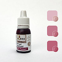 Oil-gel 01 розовый, краситель жирорастворимый пищевой 10мл