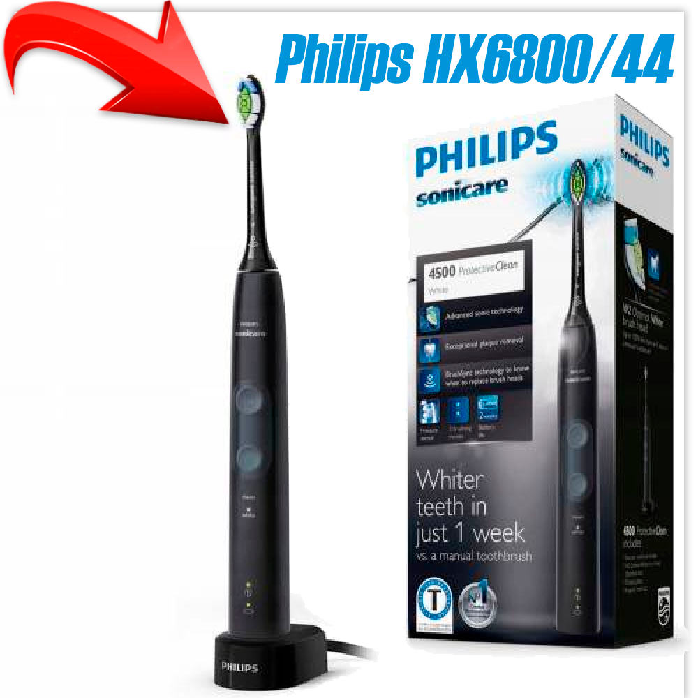 Электрическая зубная щетка Philips HX6800/44
