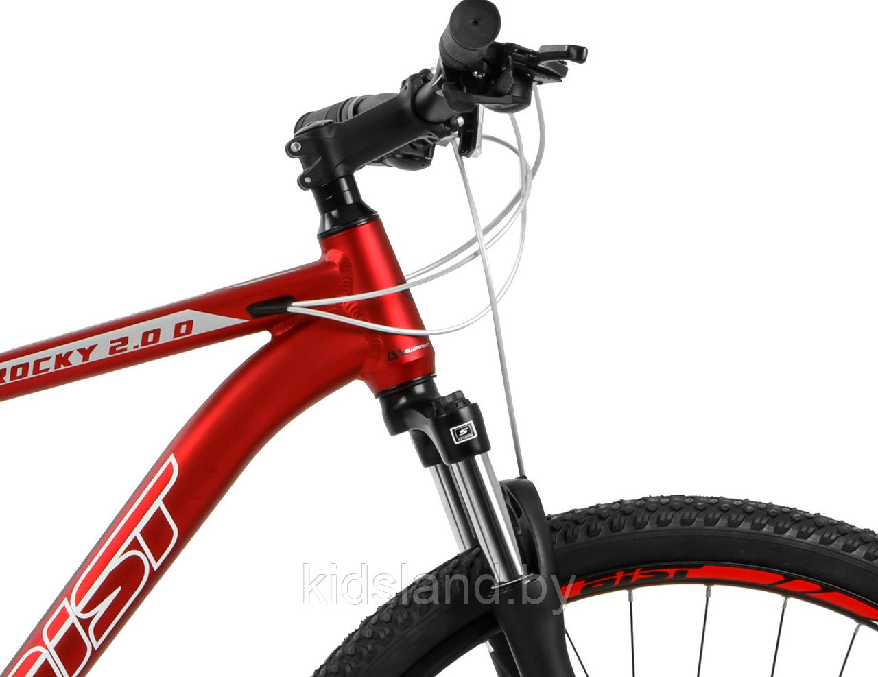 Велосипед Aist Rocky 2.0 Disc 27.5" (красный) - фото 4 - id-p178358908