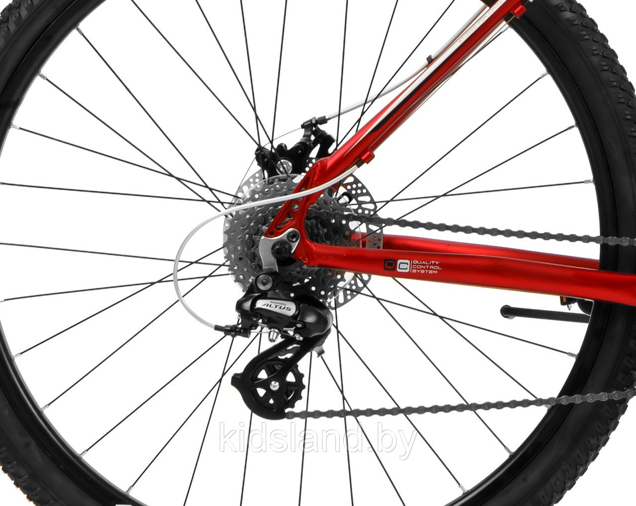 Велосипед Aist Rocky 2.0 Disc 27.5" (красный) - фото 6 - id-p178358908