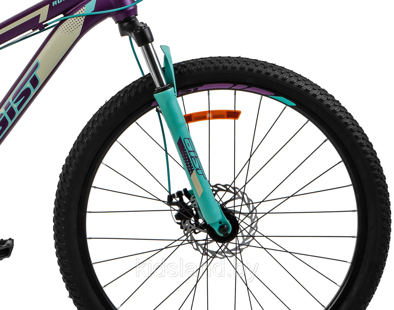 Велосипед Aist Rosy Disc 27.5 1.0" (фиолетовый) - фото 7 - id-p150533400