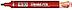 Маркер перманентный Pentel N50, 4,3 мм., красный, фото 3