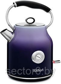 Чайник электрический Kitfort КТ-679-3 1.7л. 2200Вт фиолетовый (корпус: нержавеющая сталь) KITFORT КТ-679-3