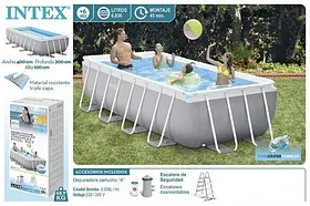 Бассейн каркасный Intex 26788NP Prism Frame 400х200х100 см
