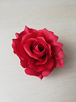 Головка розы красная, d = 9см.