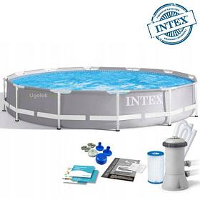 Бассейн каркасный Intex 26712NP Prism Frame 366x76см с фильтр-насосом