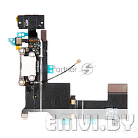 Шлейф с разъёмом зарядки ,микрофоном, гарнитуры и антенной для iPhone 5S