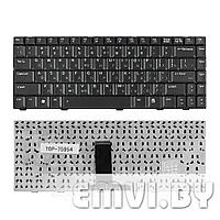 Клавиатура для ноутбука Asus F80, F81, F83, X82, X85, X88, V2J, V2JE, V2S Series (Плоский Enter. Черная)