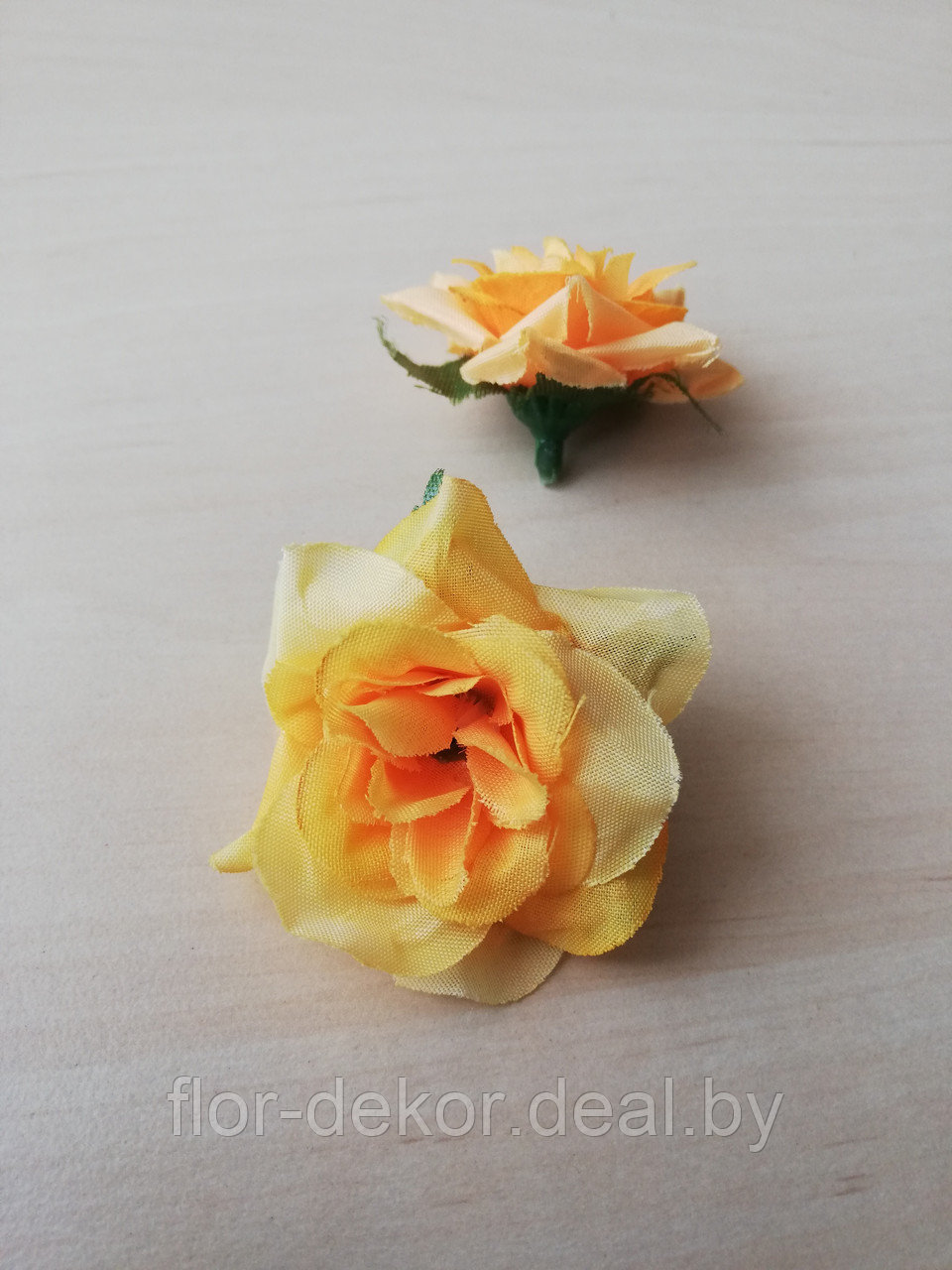 Головка розы мини , d 5см.(2 расцветки) - фото 2 - id-p66276820
