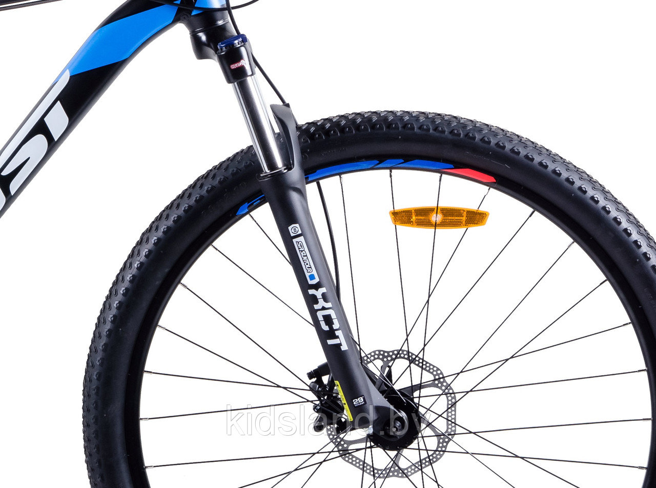 Велосипед Aist Slide 2.0 29" (черно-синий) - фото 5 - id-p150533288