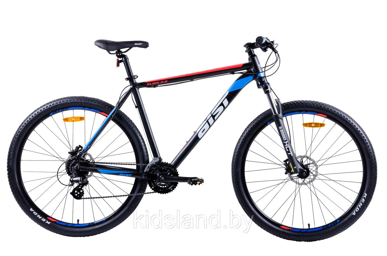Велосипед Aist Slide 2.0 29" (черно-синий) - фото 1 - id-p178377092