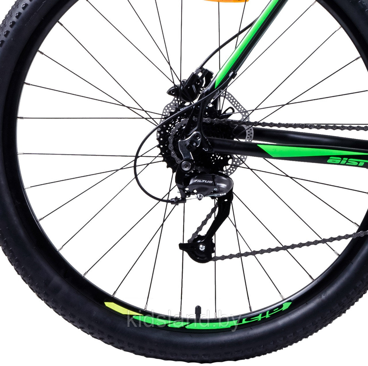 Велосипед Aist Slide 27.5 3.0" (черно-зеленый) - фото 3 - id-p119147388