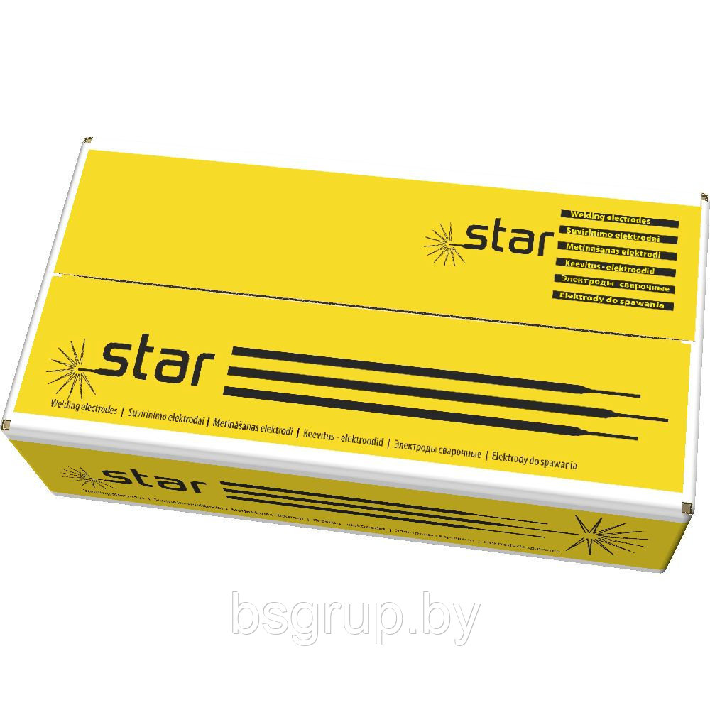 Электроды сварочные STAR E6013 (ОЗС-12) d 4,0х350 (6,0 кг), EU