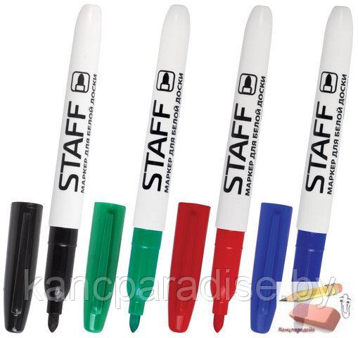 Набор маркеров для доски Staff Everyday, 2-5 мм., 4 цвета - фото 3 - id-p178378328