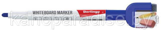 Маркер для доски на магните Berlingo Uniline WB220, 2 мм., синий, арт.PM7213