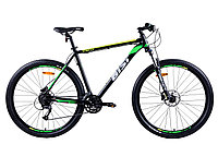 Велосипед Aist Slide 27.5 3.0"  (черно-зеленый), фото 1