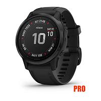 Garmin Fenix 6S Pro черные с черным ремешком