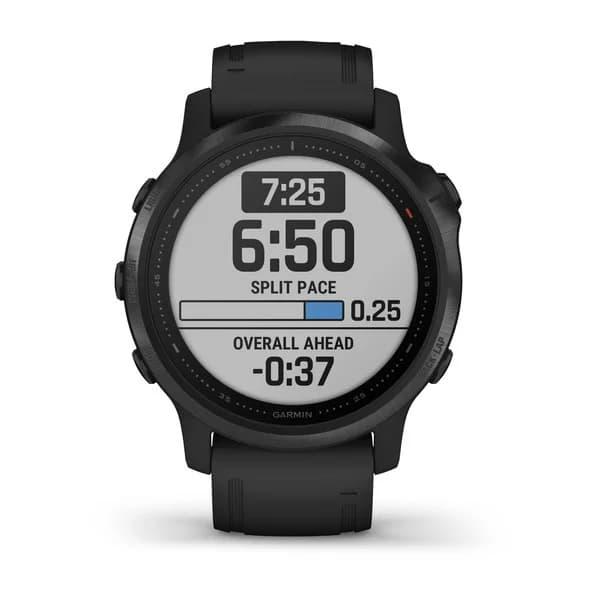 Garmin Fenix 6S Pro черные с черным ремешком - фото 4 - id-p178379661