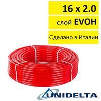 Труба из сшитого полиэтилена Unidelta PEX-b  EVOH 16×2,0