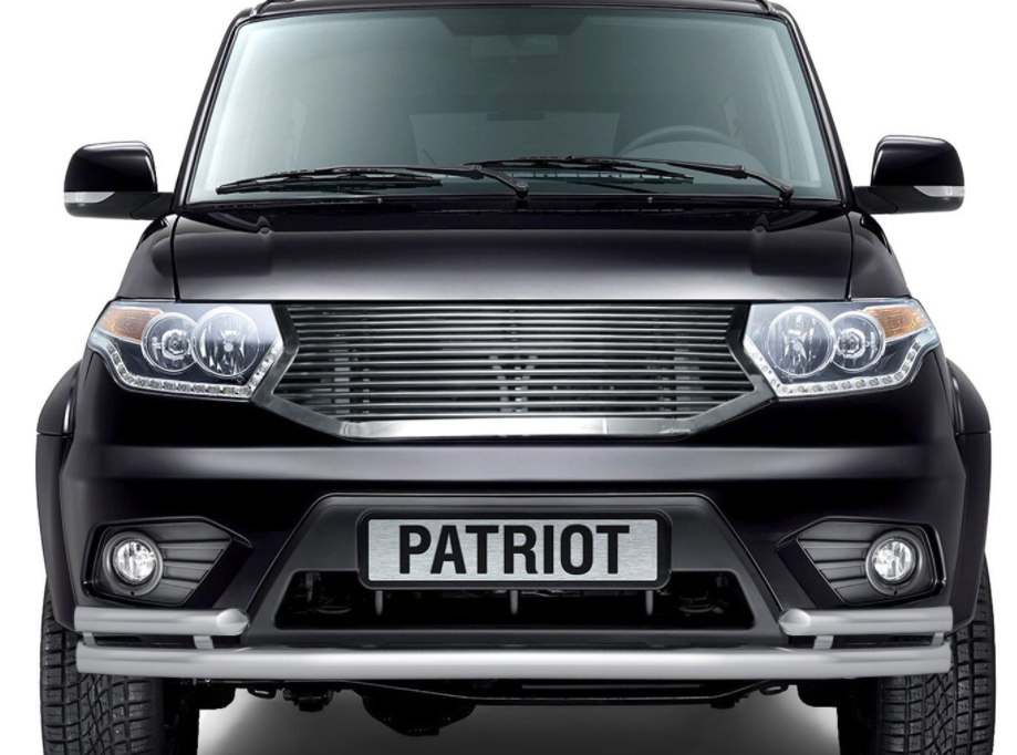 Решетка радиатора Ø12мм (НПС) UAZ Patriot 2014-