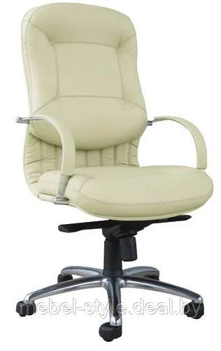 Кожаное кресло АПОЛЛО CFA хром, APOLLO CFA Chrome в ECO коже PU - фото 2 - id-p51281077