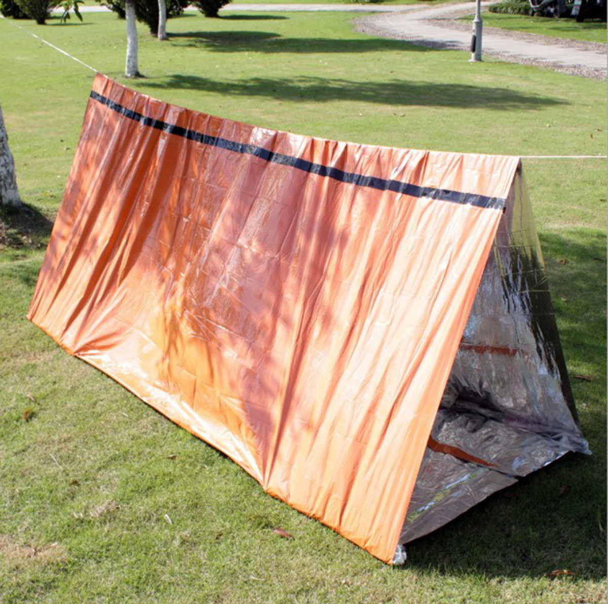 Палатка термоодеяло SIPL (оранжевая) - фото 6 - id-p178403774