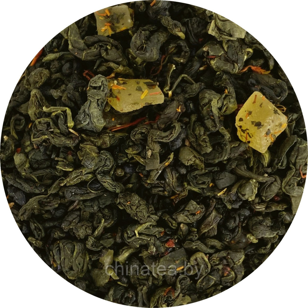 Чай зелёный Земляника со сливками - 50 г - фото 1 - id-p52038702