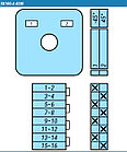 Выключатель SK10G-4.4230\P23 схема 1-2, фото 2