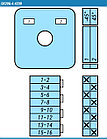 Выключатель SK20G-4.4230\P23 схема 1-2, фото 2