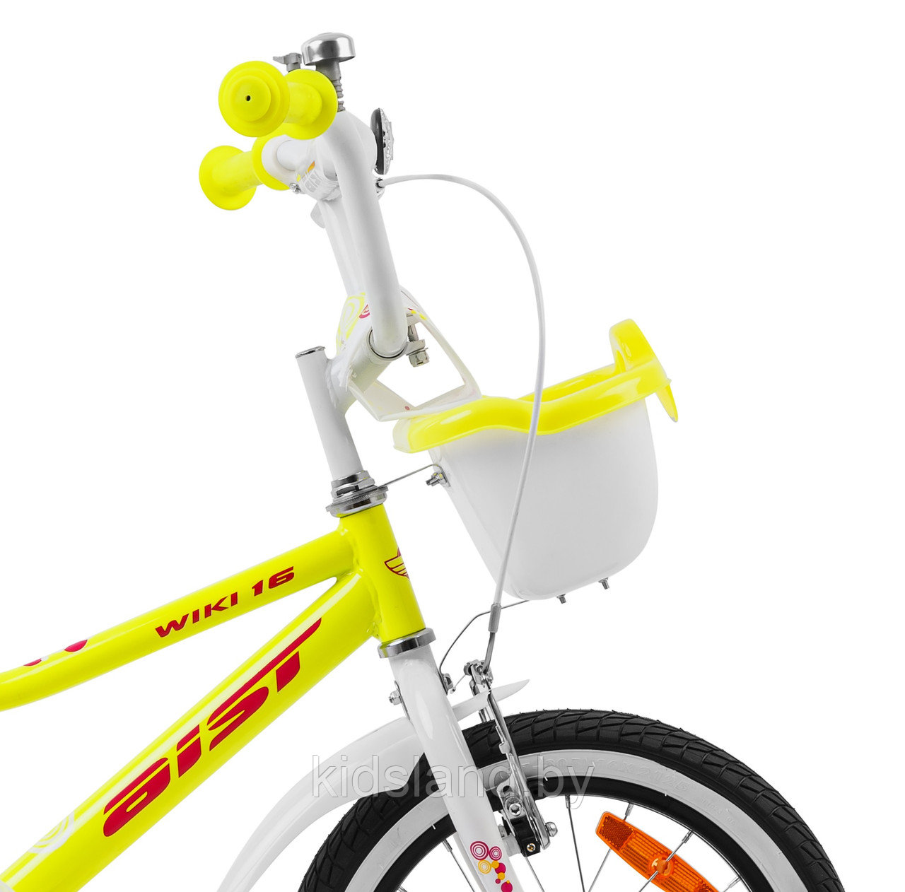 Детский велосипед Aist Wiki 16" (желтый) - фото 4 - id-p178420295