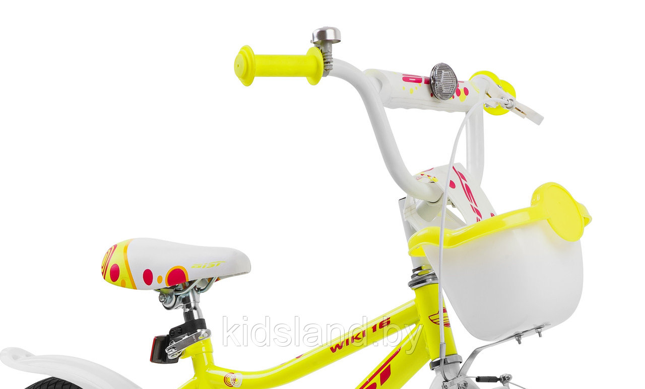 Детский велосипед Aist Wiki 16" (желтый) - фото 6 - id-p178420295