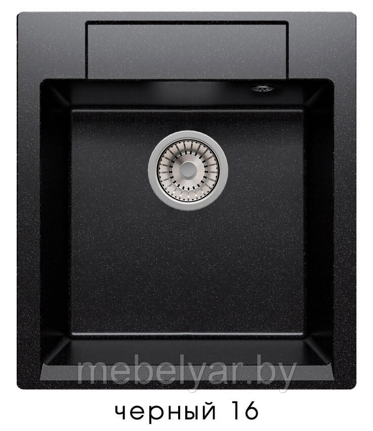 Мойка POLYGRAN ARGO 460 черный №16