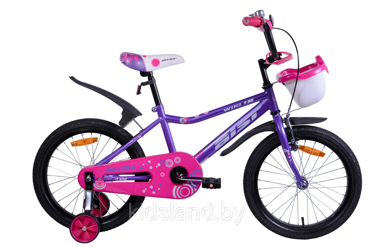 Детский велосипед Aist Wiki 18" (фиолетовый) - фото 1 - id-p72953337