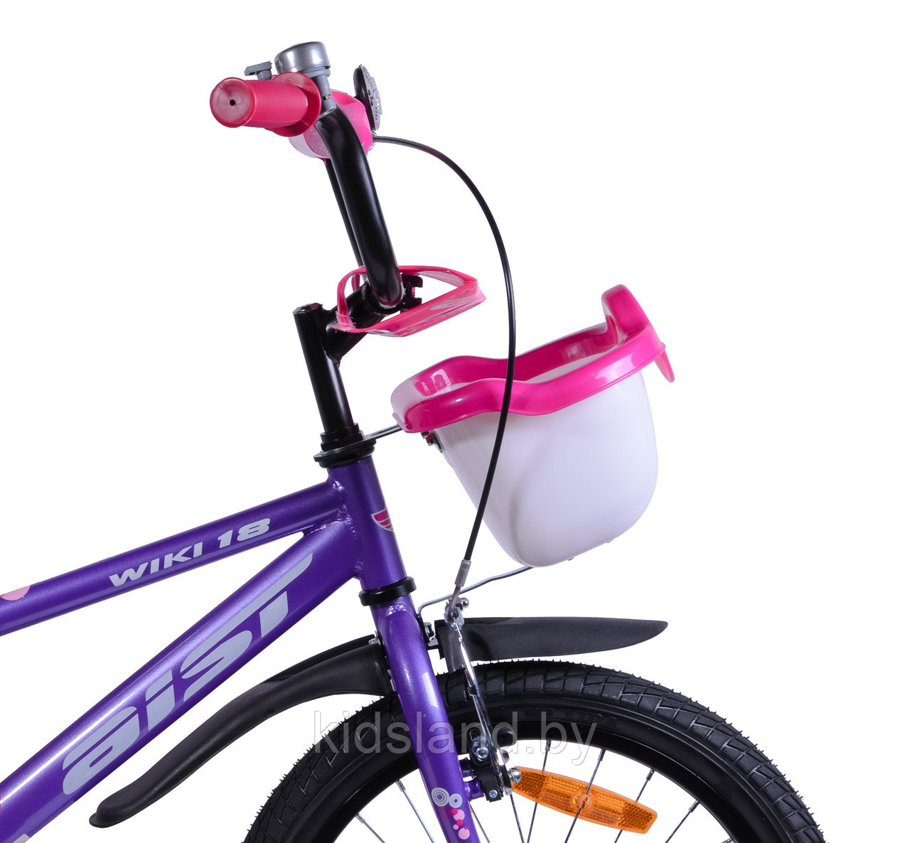 Детский велосипед Aist Wiki 18" (фиолетовый) - фото 5 - id-p72953337